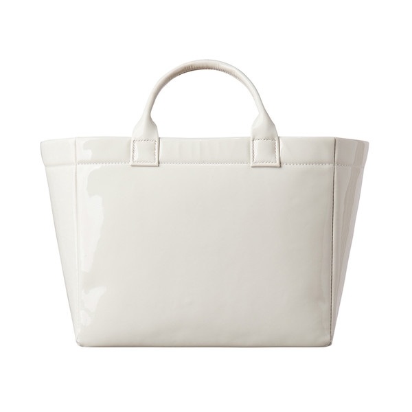 PATENT LEATHER BAG 1 / IVORY