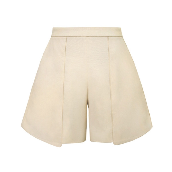 [BLACK LABEL] S/S MERINO  WOOL-A LINE SHORTS / SUNLIGHT BUTTER